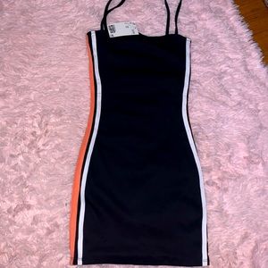 H&M bodycon spaghetti strap dress